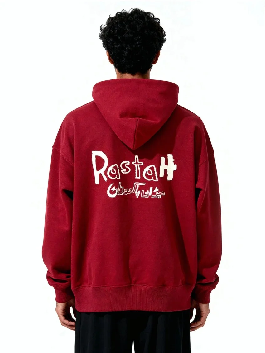 Red Hoodie alternate view