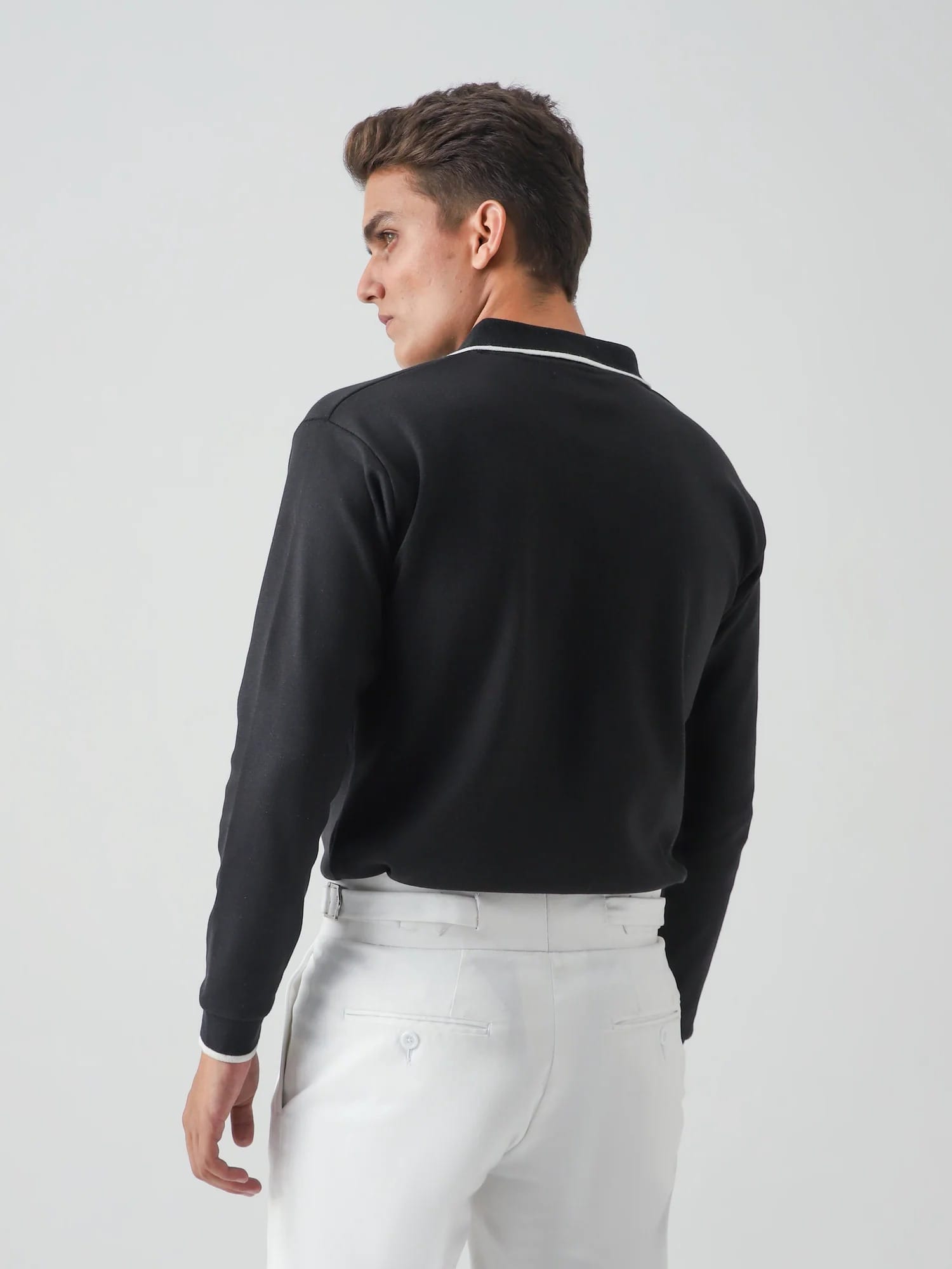 CLASSIC FULL SLEEVES POLO alternate view