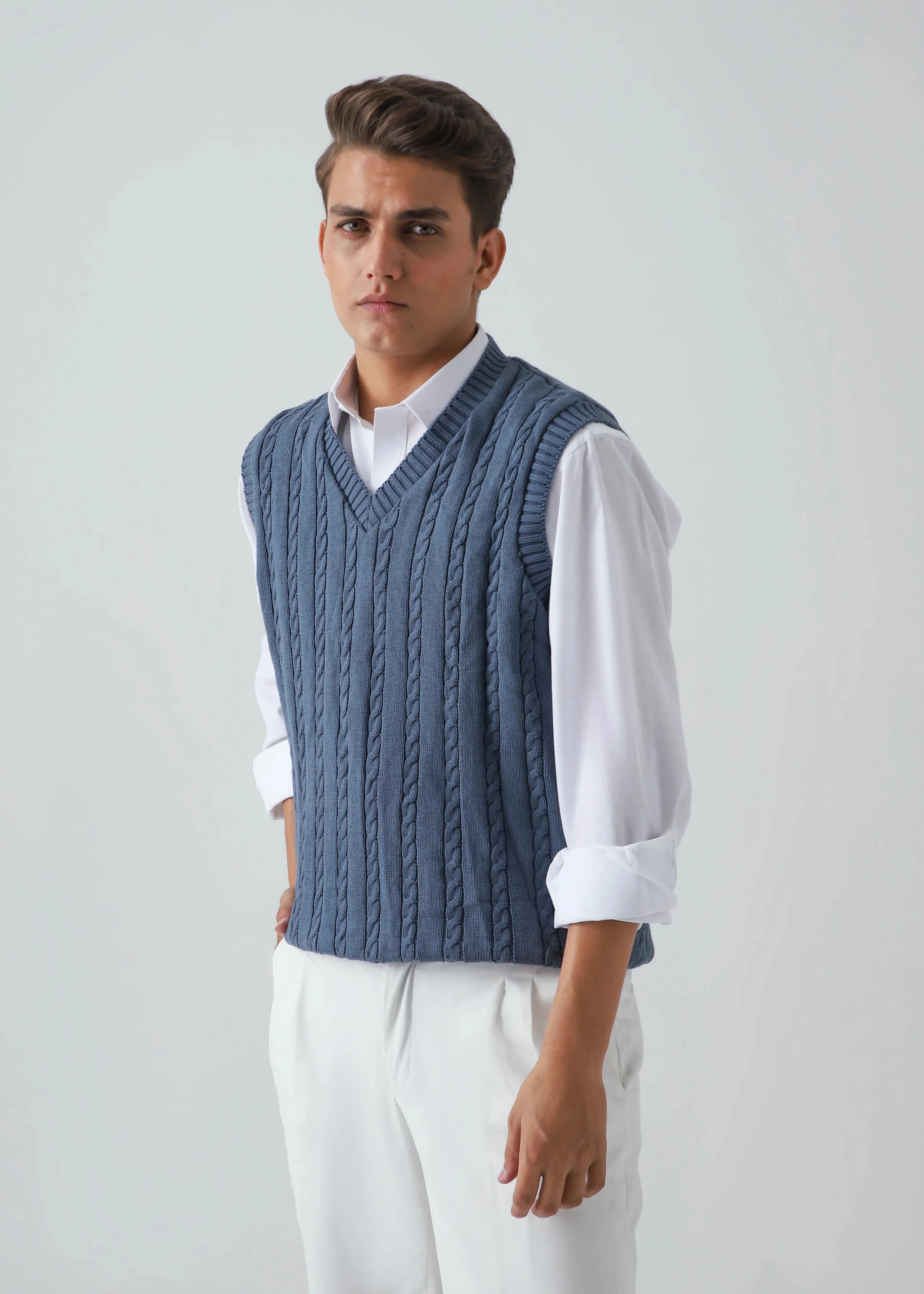 knitted sweater classic - view 1