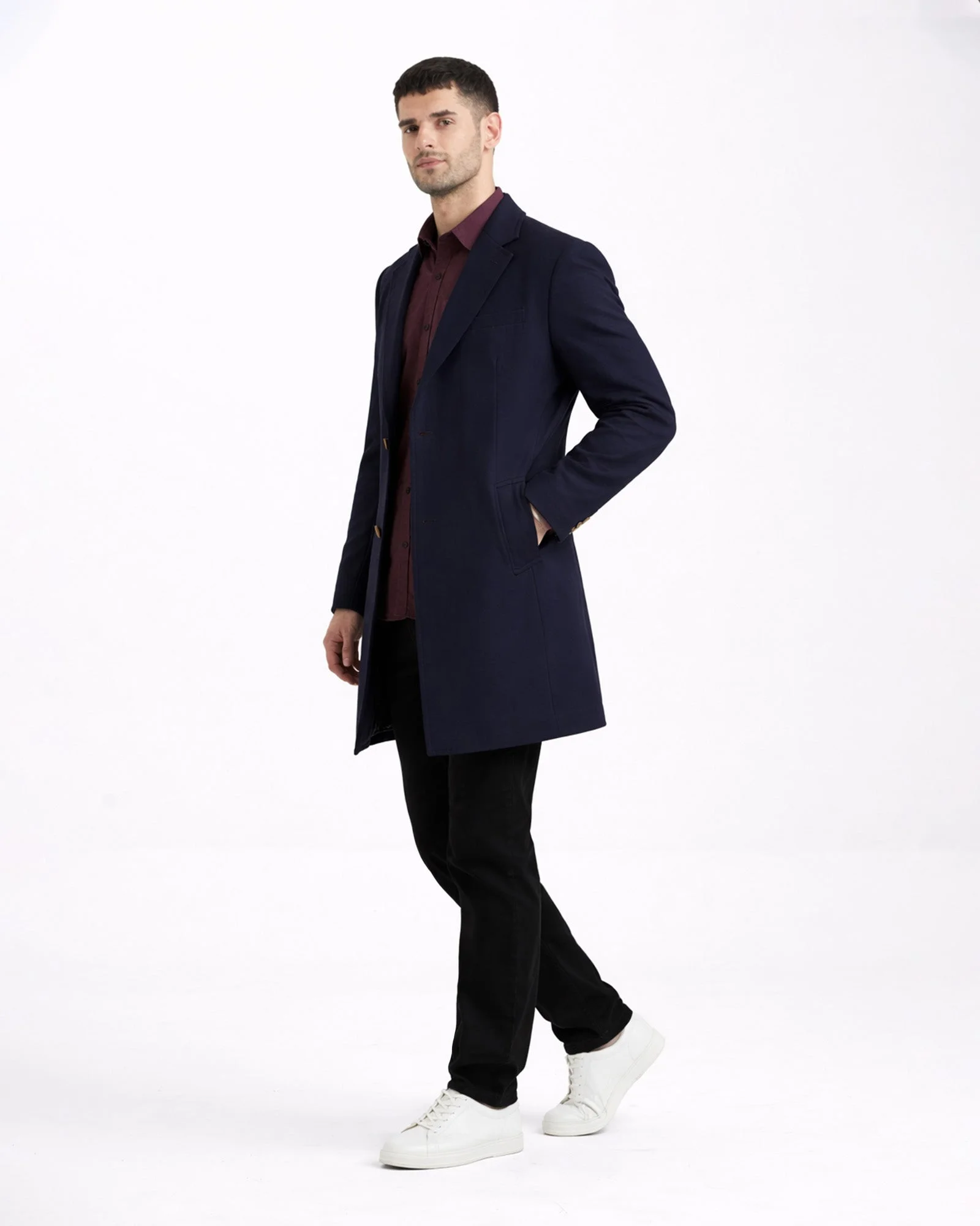 LONG COAT MEN - view 3