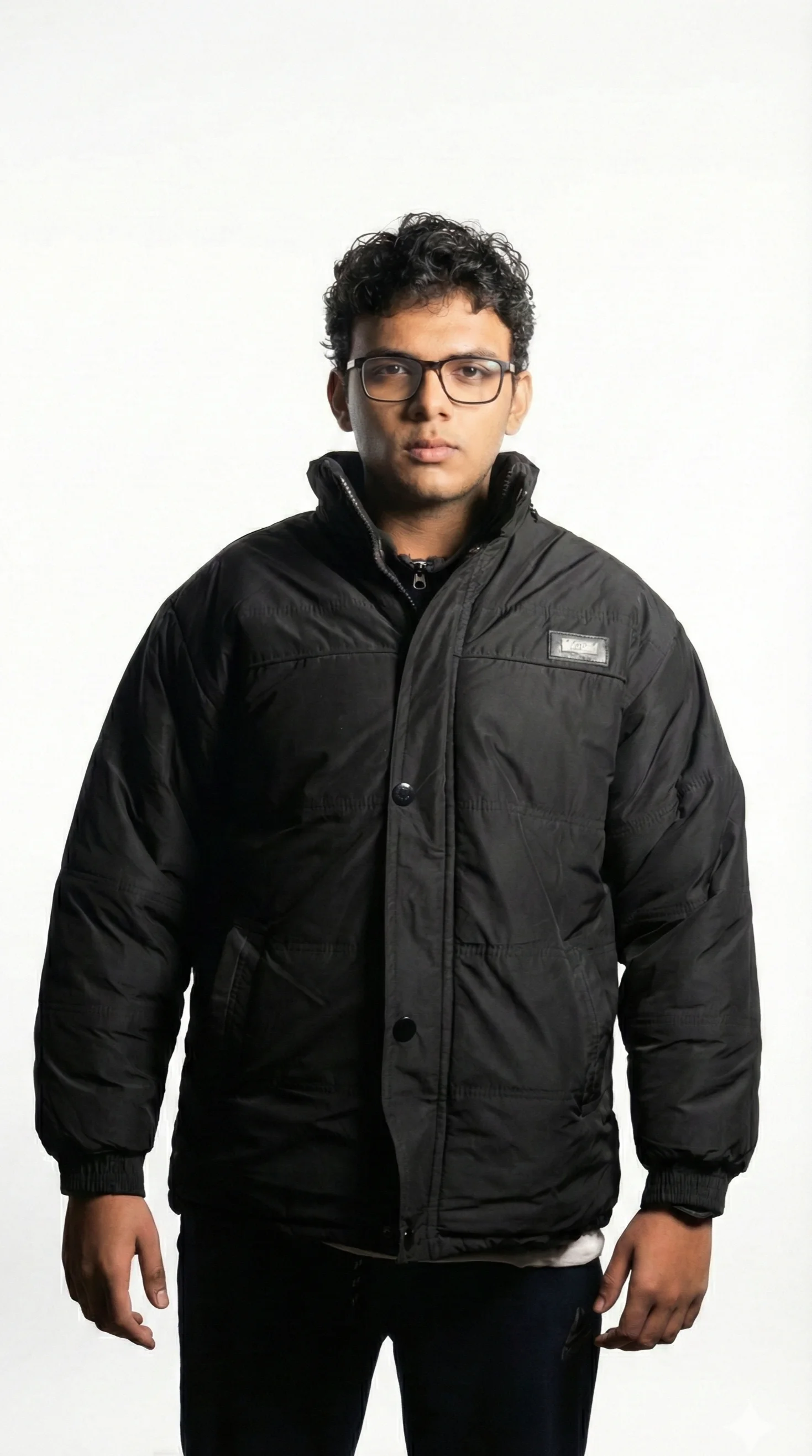 BLACK TOUGH JACKET - view 1