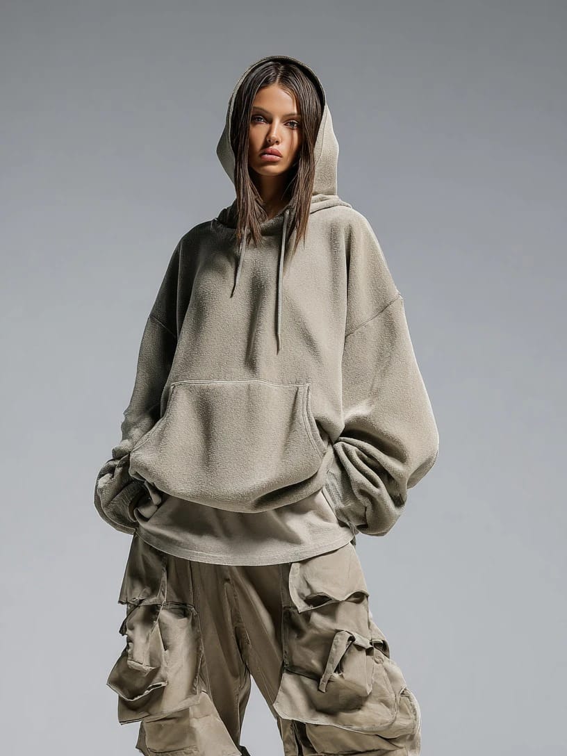 OVERSIZED HOODIE - view 2