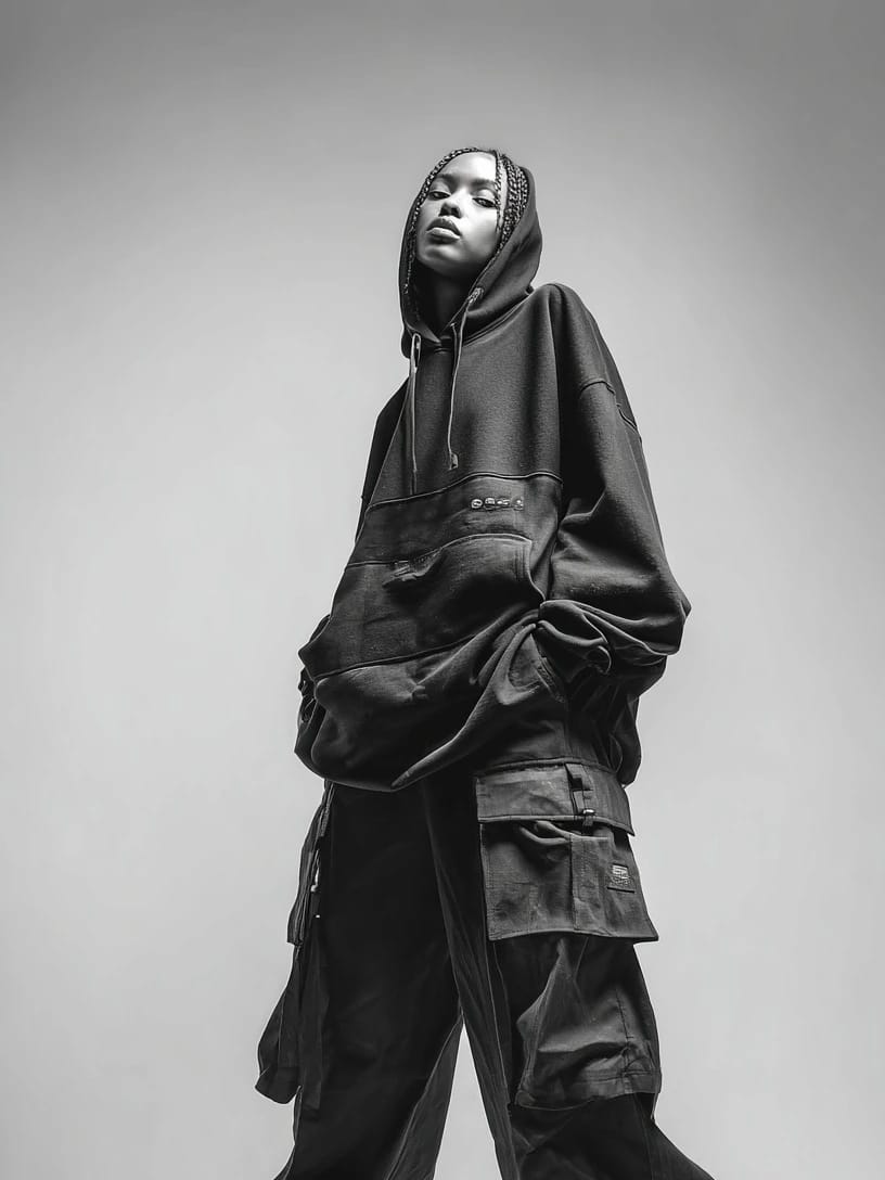 OVERSIZED HOODIE - view 3